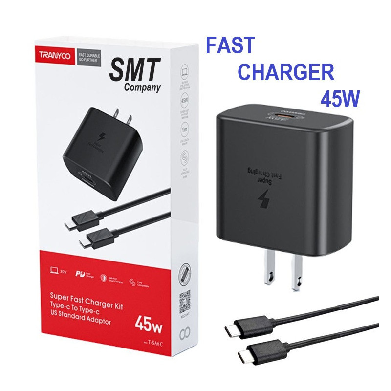 Cargador Tranyoo 45W Tipo C Tipo C
