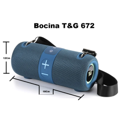 Bocina Bluetooth T&G 672